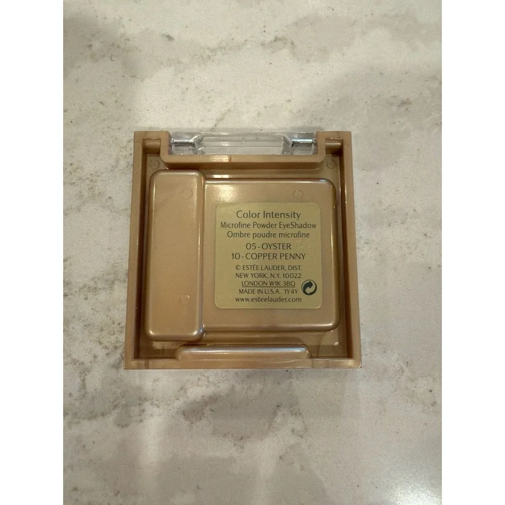 Este Lauder Color Intensity Microfine Powder EyeShadow Duo 05 Oyster‎ & 10 Co